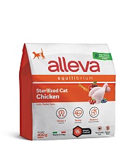 Alleva Equilibrium Sterilized Cat 400г с Курицей