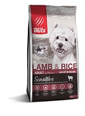 BLITZ Sensitive с Ягненком для Собак Мелких пород  500г