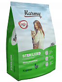 Karmy для Кошек стерилайзд Курица 1,5кг