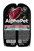 конс. AlphaPet Superpremium 80г для Кошек c Чувствительным пищеварением Утка с Клюквой