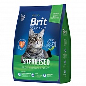 Brit Premium Cat Sterilized Chicken 400г с Курицей для Стерилизованных Кошек