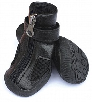 Ботинки Triol черные 3,5х3,5х4см (4шт.) для Собак