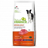Trainer Natural Medium Adult для Собак средних пород с Говядиной и рисом 12кг