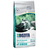 Bozita Sensitive Diet&Stomach Grain Free для Кошек с Чувствительным жкт, Беззерновой с Лосем 400г