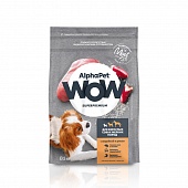 AlphaPet 500г для Собак Мелких пород с Индейкой и рисом WOW Superpremium