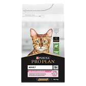 Сухой корм PRO PLAN Delicate для кошек при чувствительном пищеварении, с ягненком, 1,5 кг