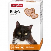 Лакомство Beaphar "Kitty's" Протеин 180шт Сердечки для Кошек