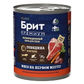 конс. Brit 850г Говядина и Печень для Собак