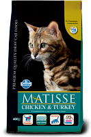MATISSE Chicken&Turkey для Кошек, 1,5кг